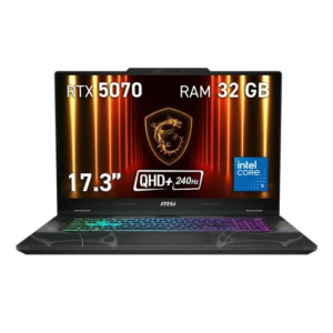 Portátil MSI Cyborg 17 17.3” QHD | Intel Core 9 270H, 32GB, 1TB SSD, RTX 5070 | Gaming Pro